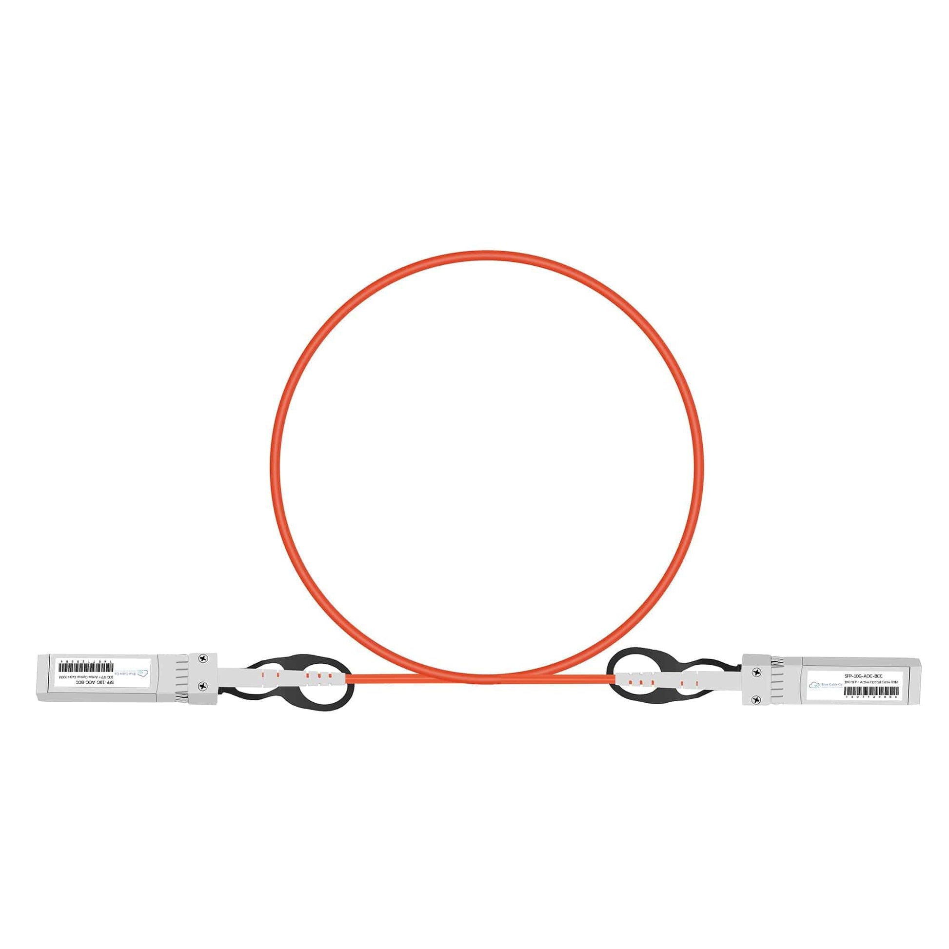 Dell Compatible 10G SFP+ AOC Fiber Optic Cable with Black Connectors