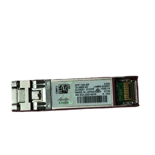 Cisco SFP-10G-ZR | 10Gb SFP+ | 10GBASE-ZR | 1550 nm | 80 km | LC duplex | DOM