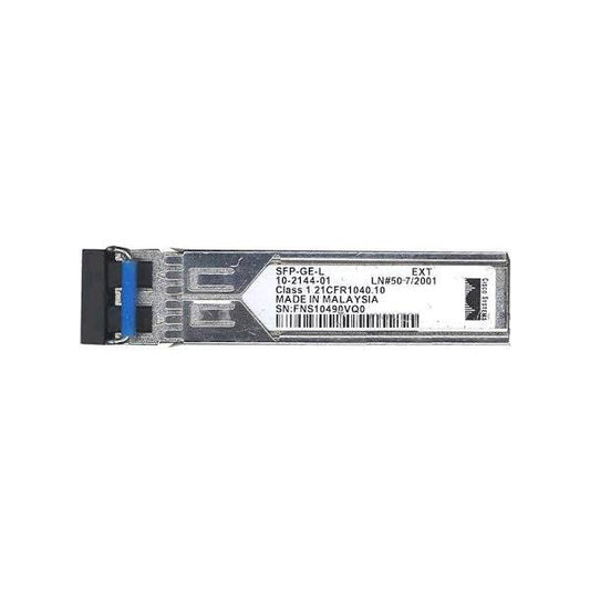 Cisco SFP-GE-L | Optics: 1G SFP 1000BASE-LX/LH, 1310nm, 10km SMF, LC duplex