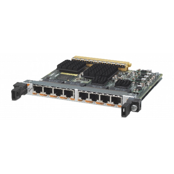Cisco SPA-8X1FE-V2 | 8x 10/100 FE SFP ports | SPA v2 module | Layer 2/3 | OIR-capable | SFP-based 100BASE-X