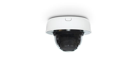 Meraki MV13-HW | Indoor mini dome, fixed-lens, 256GB on-board storage, 802.3af PoE, 10/100 RJ45, ceiling/wall mount, edge analytics