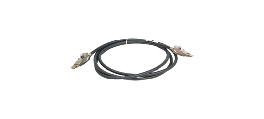 Cisco STACK-T3A-3M Type 3A 3m stacking cable with black coiled design and silver connectors for C9300L/C9300LM