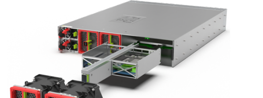 Silver-colored arista dcs-7001-sup-a 800g supervisor module with red and green components and sleek metallic finish