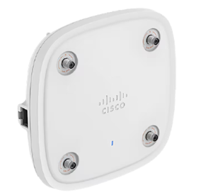 Cisco C9115AXE-Z | Wi‑Fi 6 (802.11ax), dual‑band 2.4/5 GHz, 4x4:4 + 2x2:2, external antennas, 1x 2.5G mGig uplink (RJ45), PoE+ Class 4