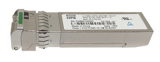 Aruba JL738A | 10G SFP+ Transceiver, Single-Mode, BiDi 10km, LC