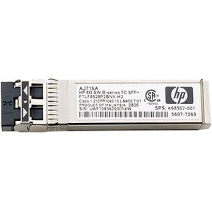 HPE JD088A 10G XFP module, silver-black, 10GBASE-LR 1310nm 10km SMF LC
