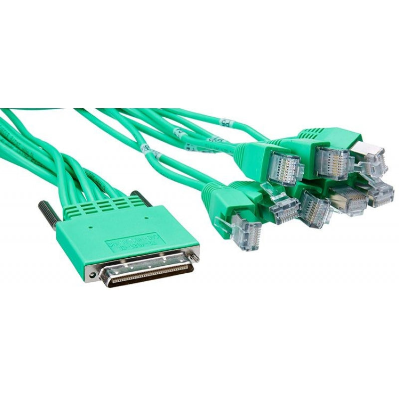 Cisco CAB-HD8-ASYNC-40 | HD68 to 8x RJ45 async octal fan-out cable, 40ft (12.2m)