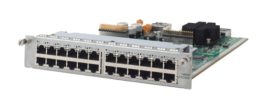 HPE JG426A | MSR HMIM 24x 10/100/1000Base-T switch module, Layer2, non-PoE