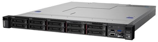 Lenovo SR250 | 1U rack server | single-socket | Xeon E-class ready | flexible 2.5"/3.5" bays | XClarity mgmt