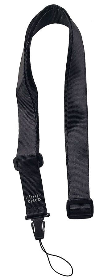 Cisco CP-LANYARD | Neck lanyard set for 8821 Wireless IP Phone | adjustable with quick-release clip