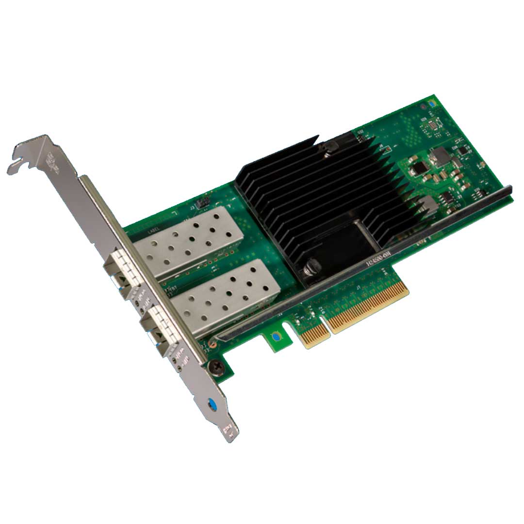 Cisco UCSC-P-ID10GC-D green black dual 10GbE RJ45 network card with heatsink