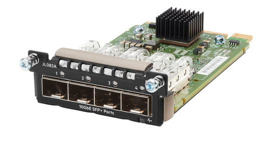 Aruba JL083A | 4x SFP+ 100M/1G/10G | MACsec 802.1AE | fiber uplink module for 3810M/2930M