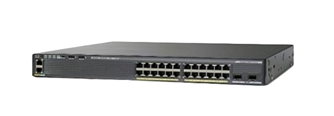 Cisco WS-C2960XR-24PS-I 24-port PoE+ switch with 1G uplinks