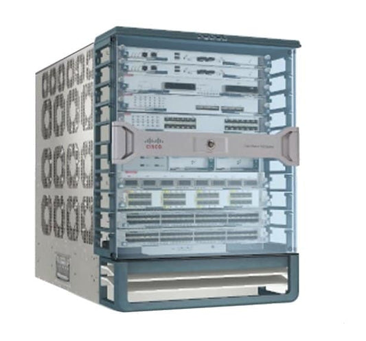 Cisco N7K-C7009-B2S2 9-slot chassis with 9306 router rack