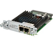 Cisco VIC3-2FXS-E-DID 2-port FXS/E DID voice interface card with RJ-11 ports