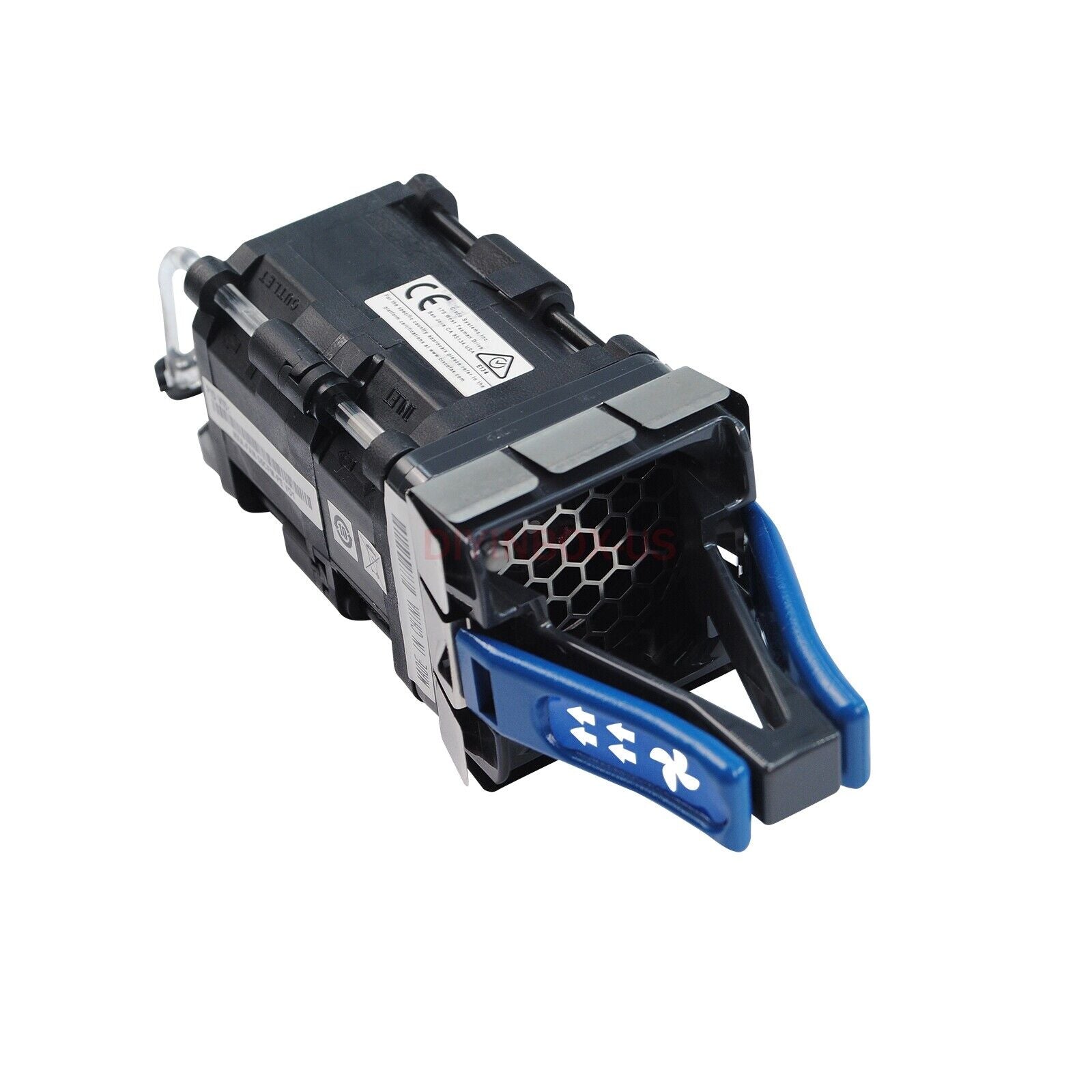 Cisco NXA-FAN-35CFM-PE fan module with black honeycomb cooling fins