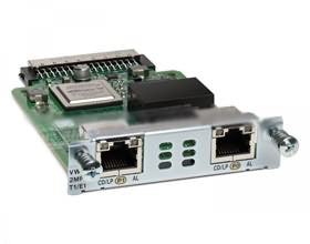 Cisco VWIC3-2MFT-T1-E1 | 2xT1/E1 Multiflex Trunk (MFT) Voice/WAN Interface Card | Channelized | Data/Voice