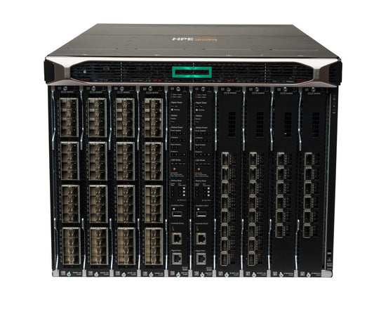 Aruba JL376A | 32x10G SFP+ + 8x40G QSFP+, non-PoE, uplinks 8x40G, includes mgmt module, 2x fabric, 3x PS