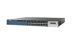 Cisco WS-C3560-24PS-S 24-port PoE switch with 1G SFP uplinks