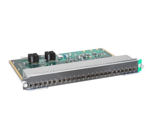 Cisco WS-X4624-SFP-E | 24x 1GbE SFP | non-PoE | Uplinks: n/a | License: none | Catalyst 4500E line card