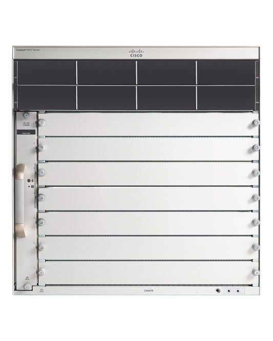 Cisco C9407R | Catalyst 9400 Series 7-slot modular switch chassis | 10U | dual-supervisor capable | hot-swap PSUs/fans