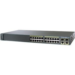 Cisco WS-C2960S-24PD-L 24-port PoE+ switch with 10G uplinks