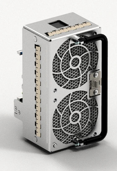 Cisco NC57-C3-FAN2-FW silver fan tray with black mesh and handle