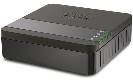 Cisco ATA191-K9 | 2x FXS SIP ATA | 10/100 Ethernet (1x RJ-45) | SIPv2 | T.38 FoIP | G.711/G.729/G.722 | TLS/SRTP | 802.1Q VLAN | Ext PSU (5V) | No PoE