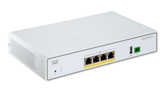 Cisco CGP-ONT-4P | 4x1G PoE (802.3af), 1xGPON uplink (2.5G), license-free