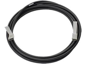 HPE JH695A 10GbE SFP+ DAC passive copper cable 3m black braided