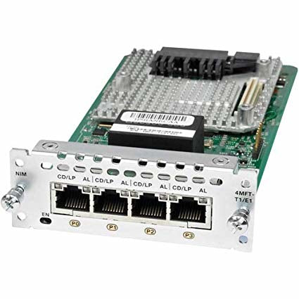 Cisco NIM-4MFT-T1/E1 4-port T1/E1 voice network module