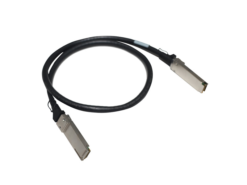 Aruba R0Z26A 100G QSFP28 DAC cable, 5m black SFF with silver connectors