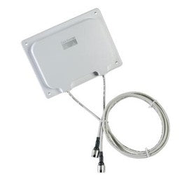 Cisco AIR-ANT2465P-R | 2.4 GHz directional patch diversity antenna | 6.5 dBi gain | focused coverage for corridors/rooms | dual RP-TNC plug leads | wall/ceiling mount | supports 802.11b/g/n (2.4 GHz)