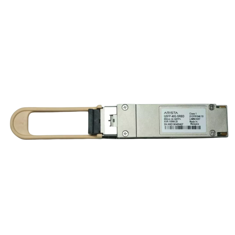 Arista QSFP-40G-SRBD-R | 40G QSFP+ | 40GBASE-BiDi Rx-only | BiDi dual‑wavelength MMF | 100m OM3 / 150m OM4 | LC duplex