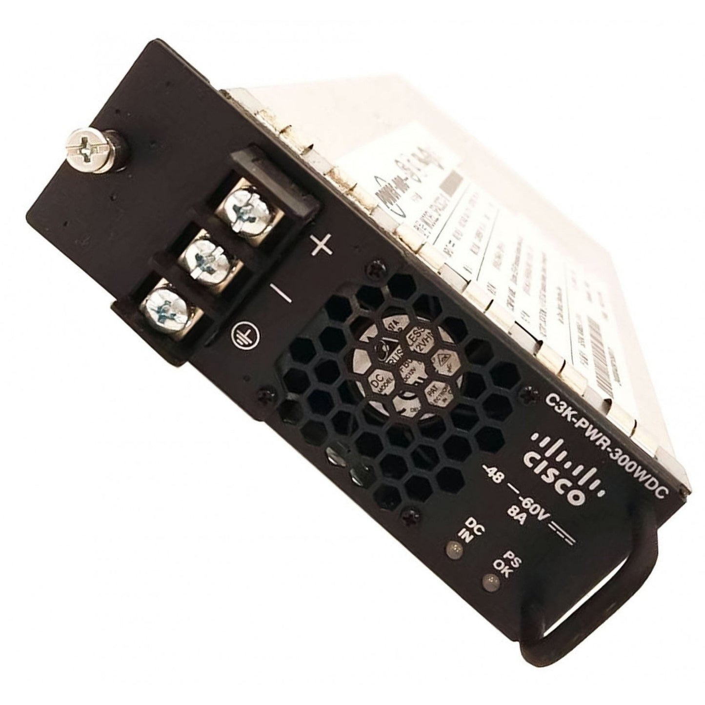 Cisco C3K-PWR-300WDC 300W DC PSU for Catalyst 3560E with black casing