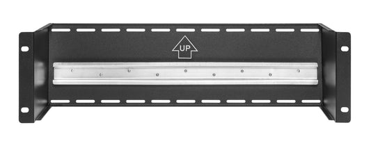 Aruba JL822A 3RU DIN-rail to 19in rack black cable management tray
