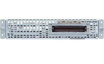 Cisco SM-X-8FXS/12FXO | 8x FXS + 12x FXO analog voice module | ISR 4000 mixed endpoint and PSTN