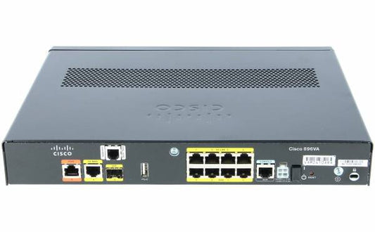Cisco C897VAW-A-K9 router with VDSL2, multi-Gig ports, Wi-Fi
