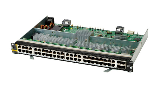 Aruba R0X41C 48-port PoE++ v2 line card with Cisco Catalyst 3850 switch