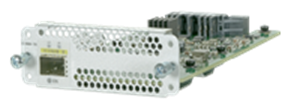 Cisco C-NIM-1X white router with 1x 1/10G SFP+ port, MACsec, NIM expansion