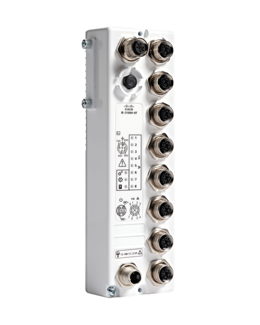 Cisco IE-3100H-8T-E | 8x 1G M12 copper, no PoE, uplinks: 0, Network Essentials