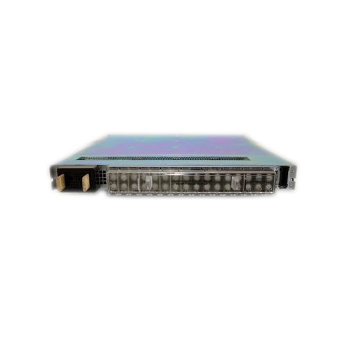Cisco ASR9K-DC-PEM-V2 silver metal server rack with DC power slots