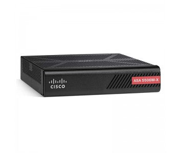 Cisco ASA5506W-A-K9 | 8x1GbE + 1x1GbE Mgmt, Wi‑Fi 802.11n dual‑band (Reg A), FirePOWER services ready, SD‑WAN: no | LTE: no, Encryption: 3DES/AES