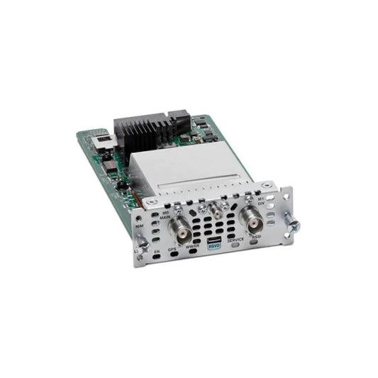 Cisco P-LTEA-LA LTE Cat6 modem with ports and heatsink