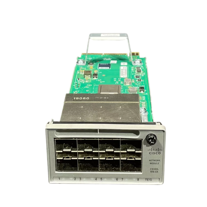 Cisco C9300-NM-8X | 8x 10G SFP+ uplinks (1G/10G) | high-density | for Catalyst 9300