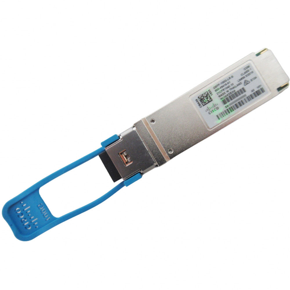 Cisco QSFP-100G-LR-S | 100G QSFP28 | 100GBASE-LR1 | 1310 nm | 10 km SMF | Duplex LC