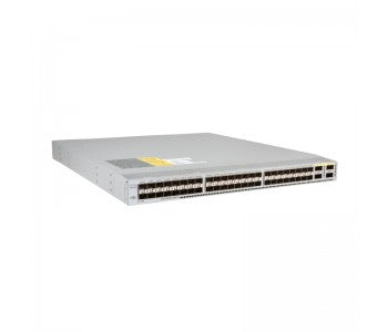Cisco N3K-C3064-X-FD-L3 silver switch with black ports and white label