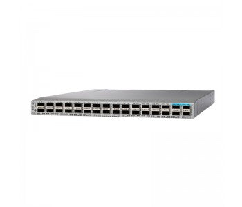 Cisco N9K-C9236C 36-port 40/100G QSFP28 switch, sleek black design