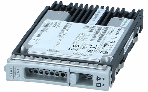Cisco APIC-SD19TB121XEV 19TB SAS SSD drive with heatsink, silver