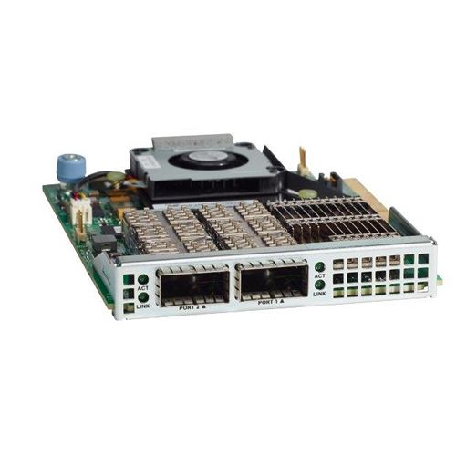 Cisco HX-MLOM-C40Q-03 silver server motherboard with dual 40GbE QSFP+ ports